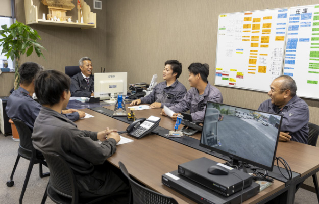 社長と若手社員によるリアル座談会