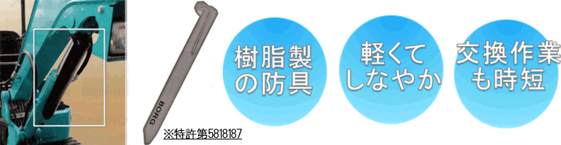 交換式樹脂製シリンダー